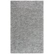 Alora Decor Winston 5' x 8' Speckled Solid Gray/Charcoal/Black Area Rug