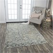 Alora Decor Radiant 5' x 8' Classic Gray/Beige/Gray Hybrid Area Rug
