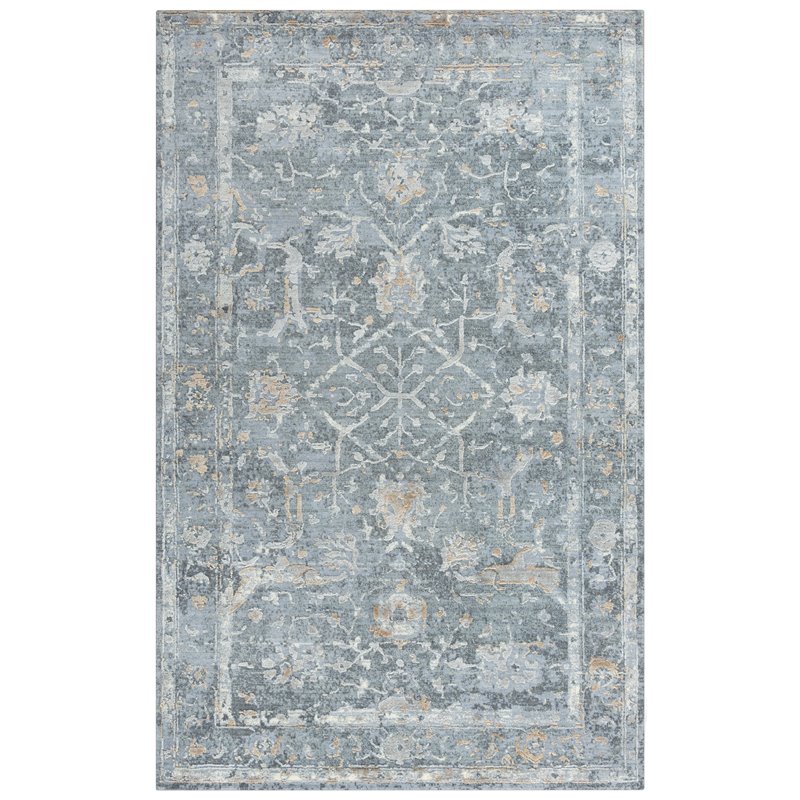 Alora Decor Radiant 10' x 13' Classic Gray/Silver Hybrid Area Rug