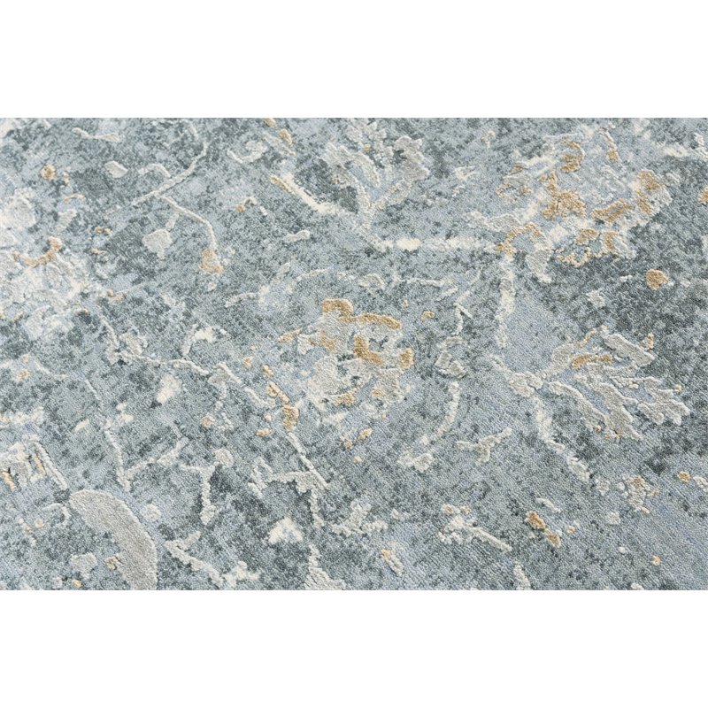 Alora Decor Radiant 8' x 10' Classic Gray/Silver Hybrid Area Rug