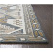 Alora Decor Ryder 3' x 5' Southwest/Tribal Gray/Tan Hand-Tufted Area Rug