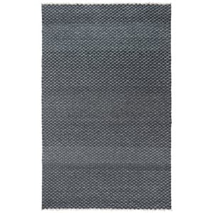 Alora Decor Sun 5'  x 7'6&quot Basket Weave Gray/Dk Gray Woven Area Rug