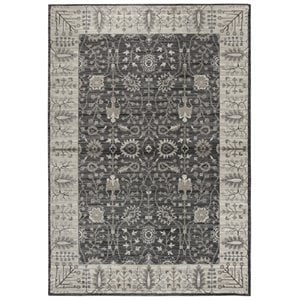 Alora Decor Swagger 5'3&quotx7'6&quot Distress Gray/Taupe/Black/Natural Area Rug