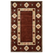 Alora Decor Ryder 8' x 10' Tribal Burgundy/Tan/Rust/Navy/Sage Area Rug