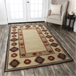 Alora Decor Ryder 8' x 10' Tribal Burgundy/Tan/Rust/Navy/Sage Area Rug