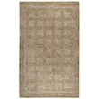 Alora Decor Emerson 9' x 12' Squares Brown/Gray/Rust/Blue Hand-Tufted Area Rug