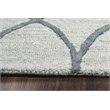 Alora Decor Berlin 12' x 15' Trellis Khaki/Gray/Rust/Blue Hand-Tufted Area Rug