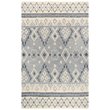 Alora Decor Lavine 9' x 12' Tribal Motif Natural/Gray/Dk Gray Area Rug