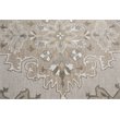 Alora Decor Cascade 9' x 12' Medallion Tan/Dk Tan/Taupe/Gray/Ivory Area Rug