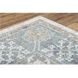 Alora Decor Elect 10' x 13' Ivory/Blue/Brown/Gray Power-Loomed/Hybrid Area Rug