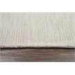 Alora Decor Emerson 9' x 12' Solid Beige/Gray/Rust/Blue Hand-Tufted Area Rug