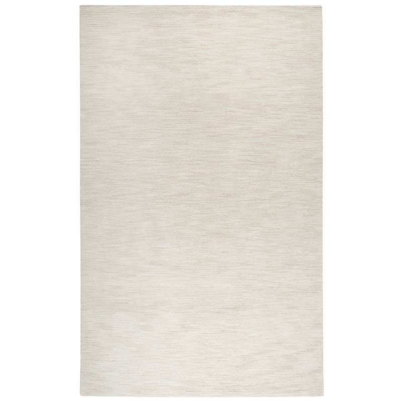 Alora Decor Emerson 9' x 12' Solid Beige/Gray/Rust/Blue Hand-Tufted Area Rug