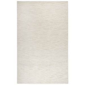 Alora Decor Emerson 9' x 12' Solid Beige/Gray/Rust/Blue Hand-Tufted Area Rug