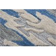 Alora Decor Flare 10' x 13' Abstract Blue/Dk Blue/Grey Hand-Tufted Area Rug