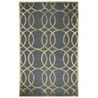 Alora Decor Madison 9' x 12' Geometric/Trellis Gray/Gold Hand-Tufted Area Rug