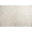 Alora Decor Geneva 10' x 13' Solid Natural/Ivory Hand-Tufted Area Rug