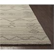 Alora Decor Makalu 10' x 13' Moroccan Gray/Natural Hand-Tufted Area Rug