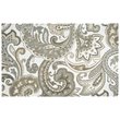 Alora Decor Makalu 9' x 12' Paisley Beige/Natural Hand-Tufted Area Rug