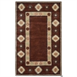 Alora Decor Ryder 9' x 12' Tribal Burgundy/Tan/Rust/Navy/Sage Area Rug