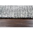 Alora Decor Storm 10' x 13' Tweed Black/Beige Hand-Tufted Area Rug