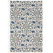 Alora Decor Liberty 10' x 14' Ornamental Ivory/Blue/Gray/Navy Area Rug