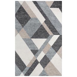 Vista Gray 7'9&quotX9'9&quot Tufted Recycled Polyester Rug