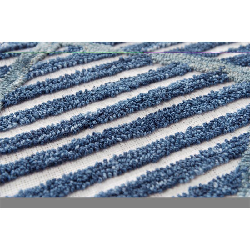 Vista Blue 5'X7'6