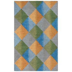 Alora Decor Addison Multi-color 5'X7'6&quot Tufted Wool Rug