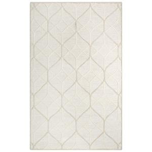 Alora Decor Ava Beige  5'X7'6&quot Tufted Wool Rug