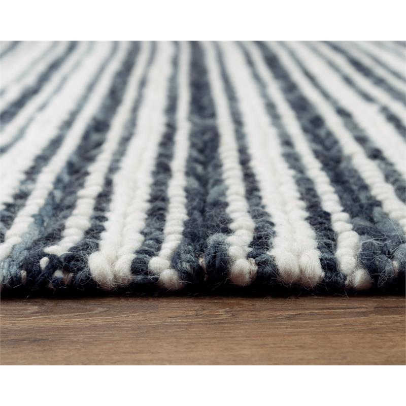 Alora Decor Kolkata Black 5'X7'6