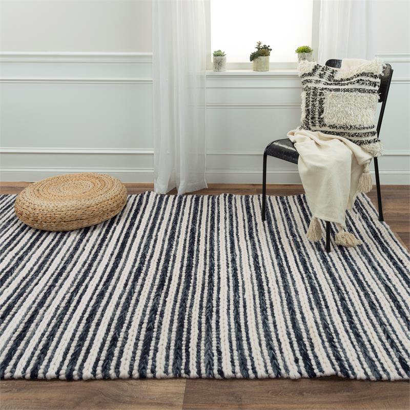 Alora Decor Kolkata Black 8'9