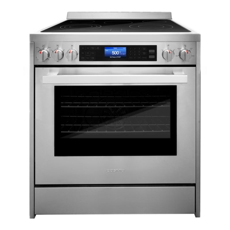 30 in. Vista Coll 5 cu. ft. Electric Ceramic Glass Range in Stainless Steel