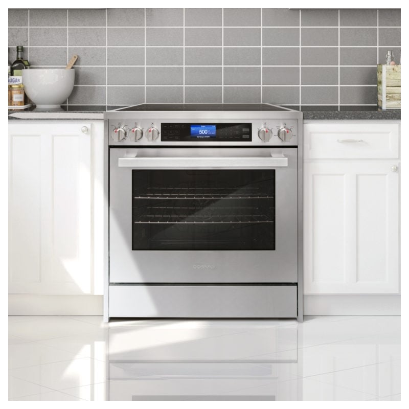 30 in. Vista Coll 5 cu. ft. Electric Ceramic Glass Range in Stainless Steel