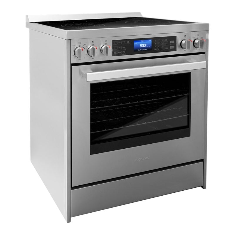 30 in. Vista Coll 5 cu. ft. Electric Ceramic Glass Range in Stainless Steel
