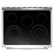 30 in. Vista Coll 5 cu. ft. Electric Ceramic Glass Range in Stainless Steel