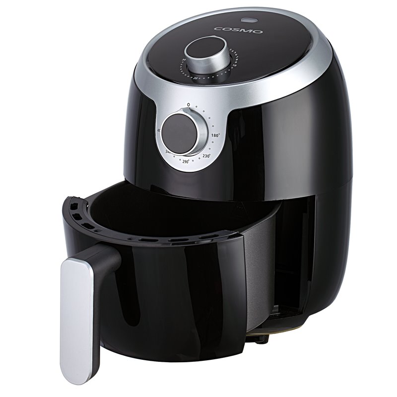 2.3 Quart Electric Hot Air Fryer with Temperature Control and Timer