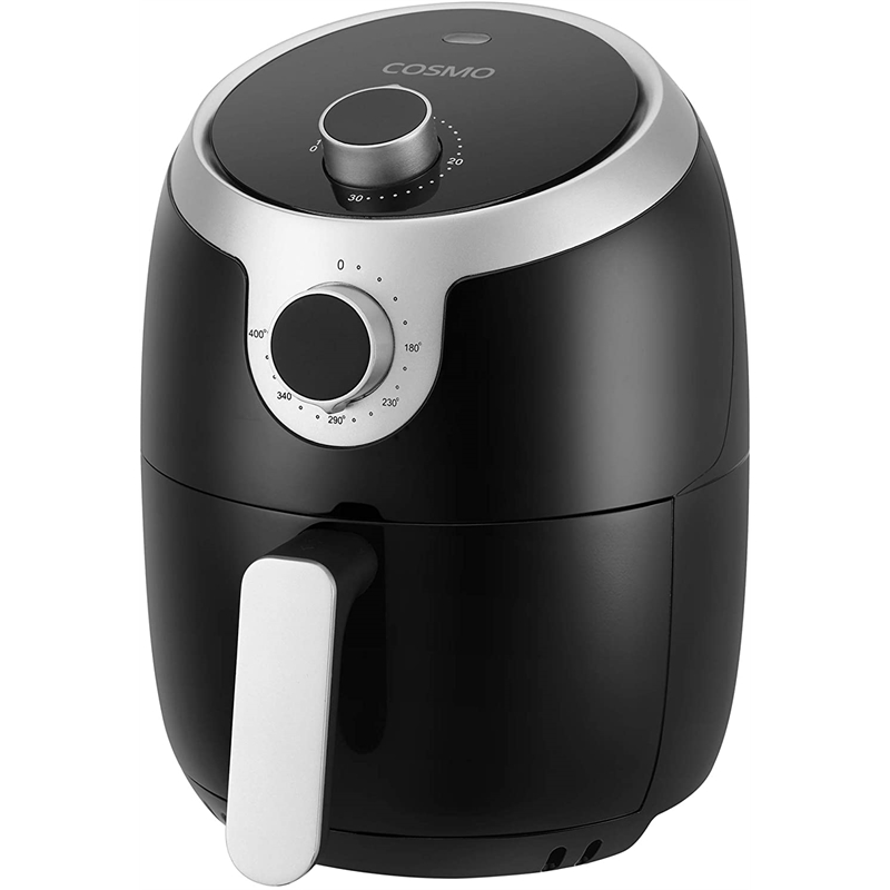 2.3 Quart Electric Hot Air Fryer with Temperature Control and Timer