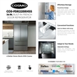22.5 cu. ft. 4-Door French Door Refrigerator in Stainless Steel