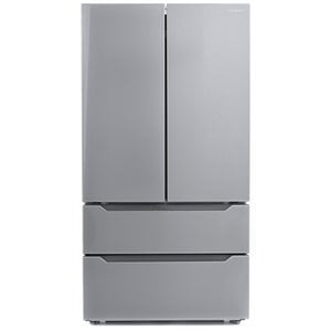 22.5 cu. ft. 4-Door French Door Refrigerator in Stainless Steel