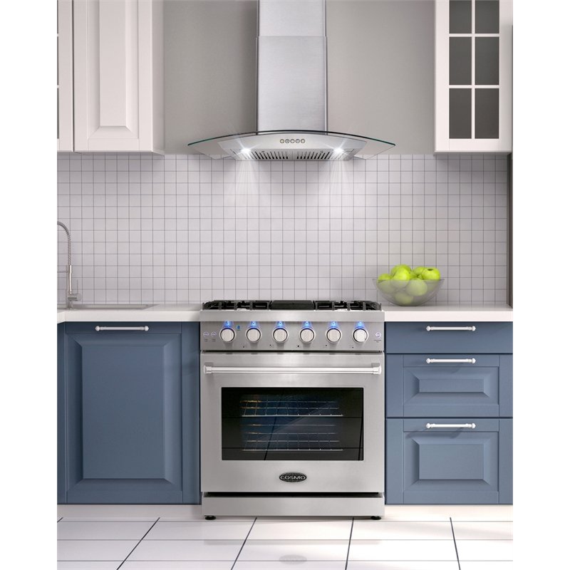 30 in. Haven Coll 4.8 cu. ft. Gas Range in Stainless Steel