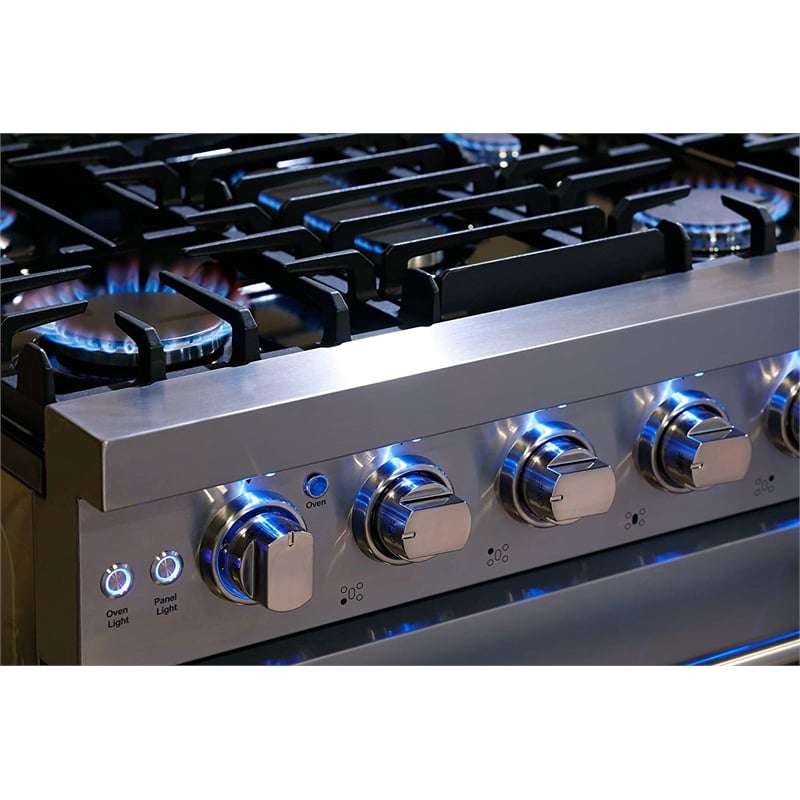 30 in. Haven Coll 4.8 cu. ft. Gas Range in Stainless Steel