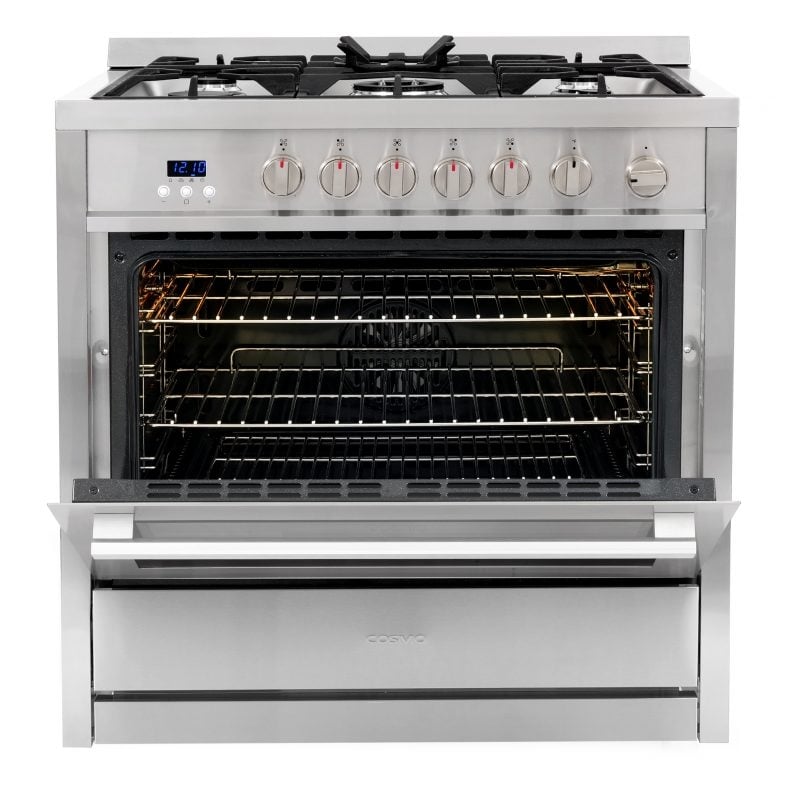 36 in. Nebula Collection 4.4 cu. ft. Gas Range in Stainless Steel