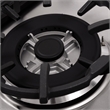24 in. Gas Cooktop in Stainless Steel with 4 Sealed Burners