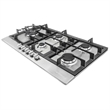 30 in. Gas Cooktop in Stainless Steel with 5 Sealed Brass Burners