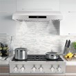 36 in. Slide-In Counter Gas Cooktop with 6 Sealed Italian Burners