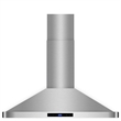36 in. Vista Collection Ducted Wall Mount Range Hood in Stainless Steel