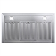 36 in. Vista Collection Ducted Wall Mount Range Hood in Stainless Steel
