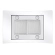 36 in. Lumin Collection Ductless Island Range Hood in Stainless Steel