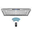 48 in. Haven Collection Ducted Under Cabinet Range Hood in Stainless Steel