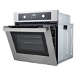 24 in. Lumin Collection 2.5 cu. ft. Electric Wall Oven in Stainless Steel